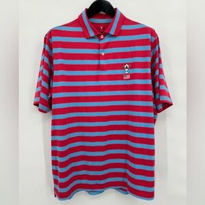 Fairway & Green Size XL EUC Performance Polo made in the USA Red &‎ Blue